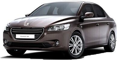 Peugeot 301, Citroen C-Elysee, Fiat Egea or similar