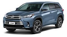 Toyota Highlander AWD, Mitsubishi Pajero