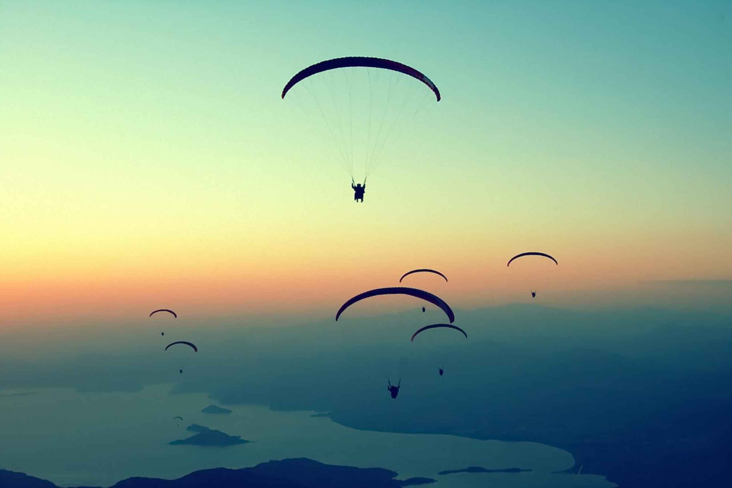 From Fethiye Blue Lagoon Tandem Paragliding