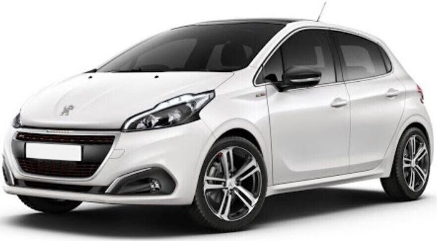 Peugeot 208 - Vauxhall Corsa - Citroen C3, 5 doors, automatic or similar model