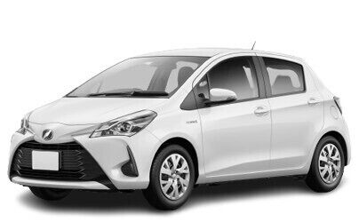Toyota Vitz Hybrid tai vastaava