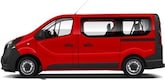 Opel Vivaro (9-seater) of gelijkaardig