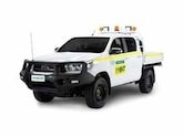 TOYOTA HILUX D CAB 4X4 MINESPEC