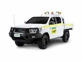 TOYOTA HILUX D CAB 4X4 MINESPEC or similar