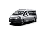 Toyota Hiace with driver