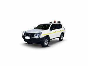 Mine Equipped Toyota Prado