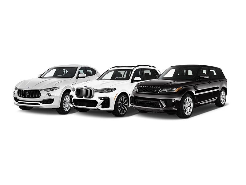 Range Rover Sport, BMW X7, Maserati Levante
