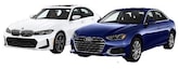 Audi A4 and BMW 3 Series