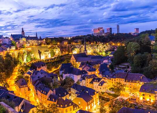 EU-negyed, Luxemburg