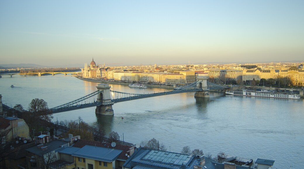 Szechenyi-bron, Budapest, Ungern