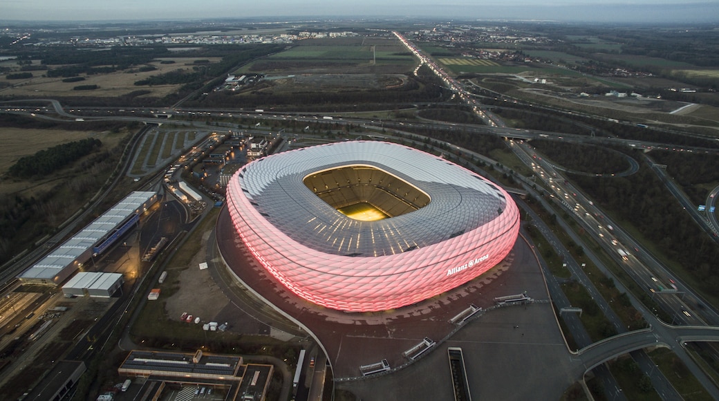 Allianz arena, München, Bayern, Tyskland