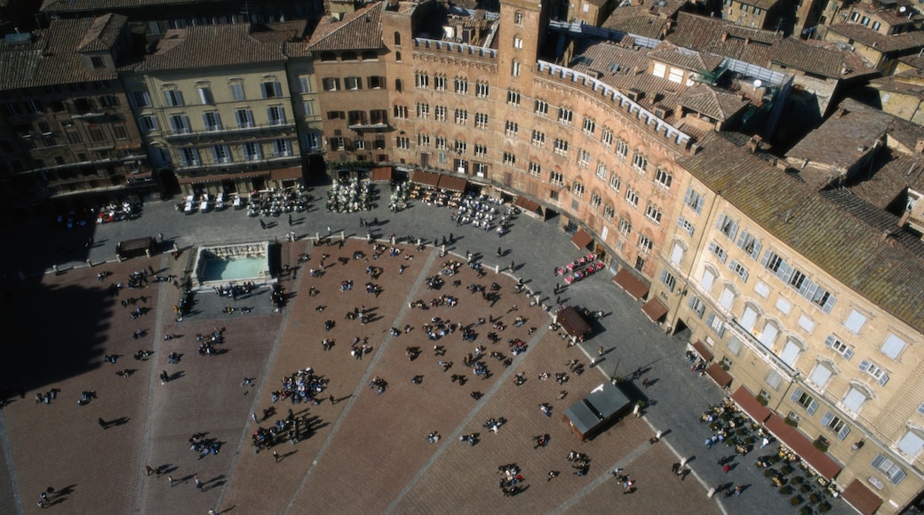 Piazza del Campo, Siena, Toscana, Italia