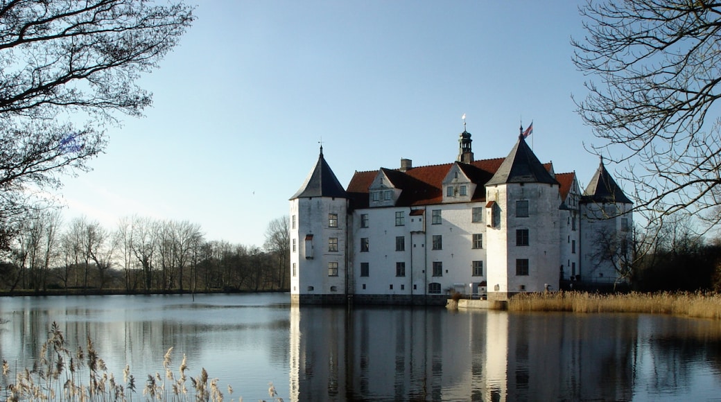 Gluecksburg-kastalinn, Gluecksburg, Schleswig-Holstein, Þýskaland