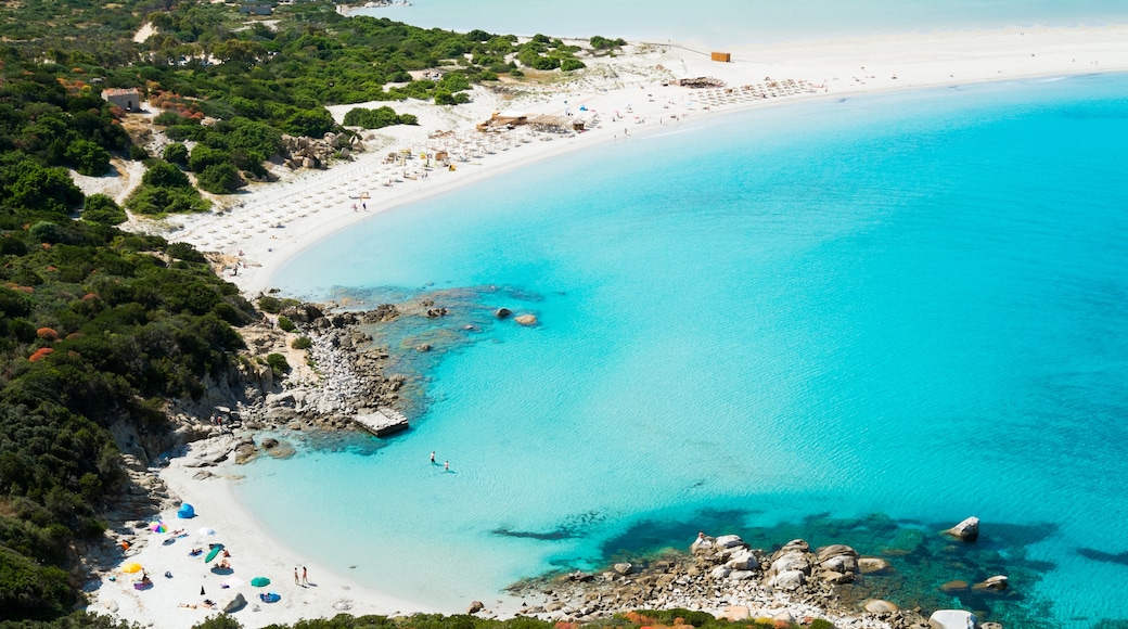 Spiaggia di Porto Giunco, Villasimius, Sardegna, Italia