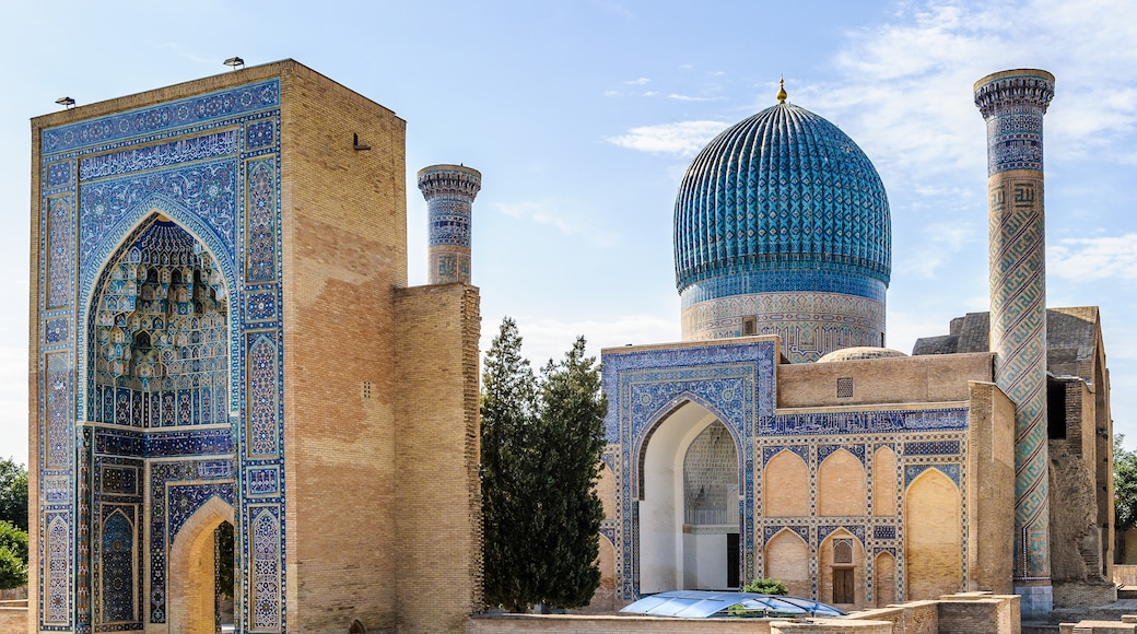 Registan-torgið, Samarkand, Samarkand-héraðið, Úsbekistan