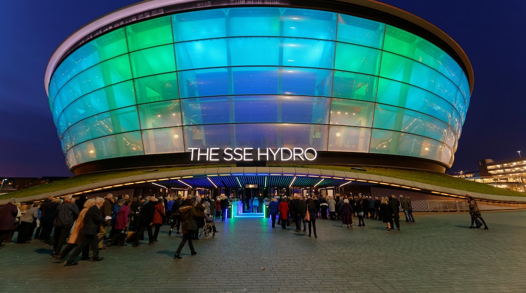 The SSE Hydro tónleikahöllin, Glasgow, Skotlandi, Bretland