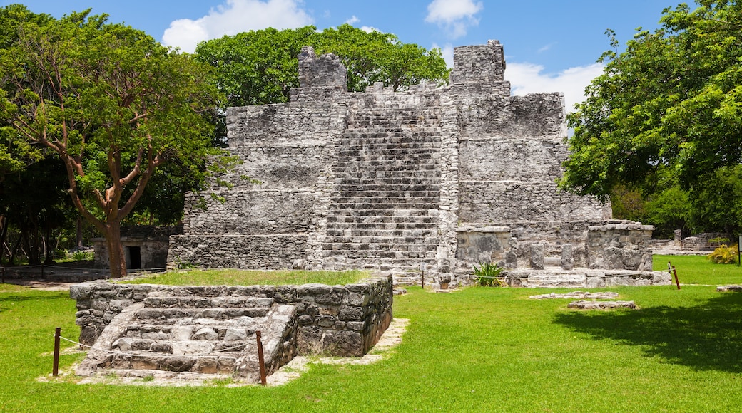 Sito archeologico di El Meco, Cancún, Quintana Roo, Messico