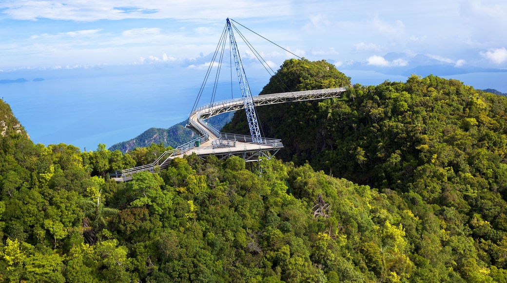Langkawi Sky Bridge gyalogos híd, Langkawi, Kedah, Malajzia