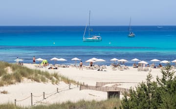 Cala Saona Beach, Formentera, Balearic Islands, Spain