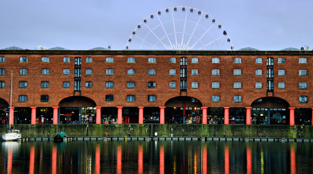 Die Docks, Liverpool, England, Großbritannien