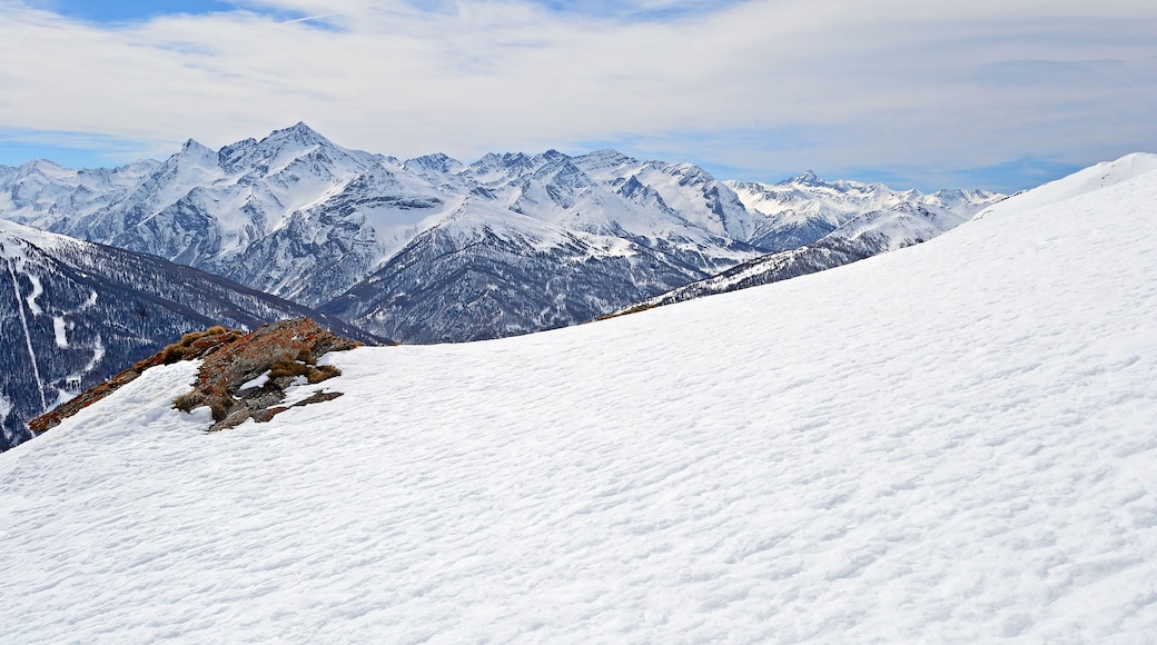 Skigebiet Sestriere, Sestriere, Piedmont, Italien