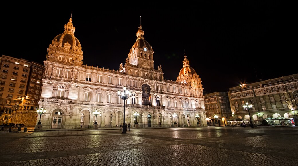 La Coruna City Hall, A Coruña, Galicia, Spain