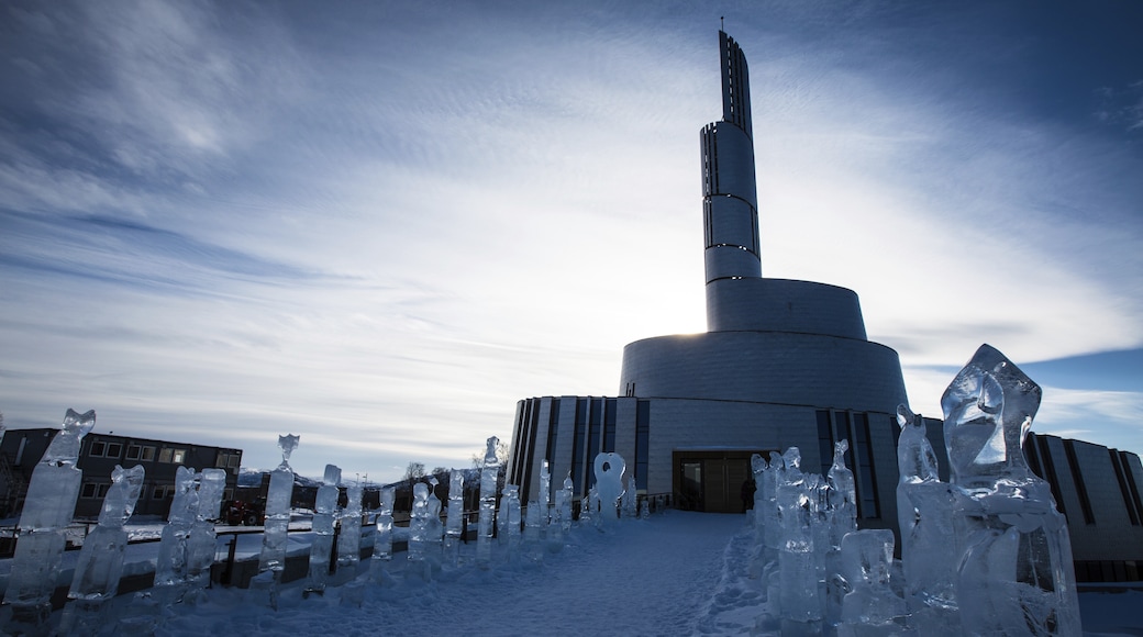 Cathédrale des aurores boréales