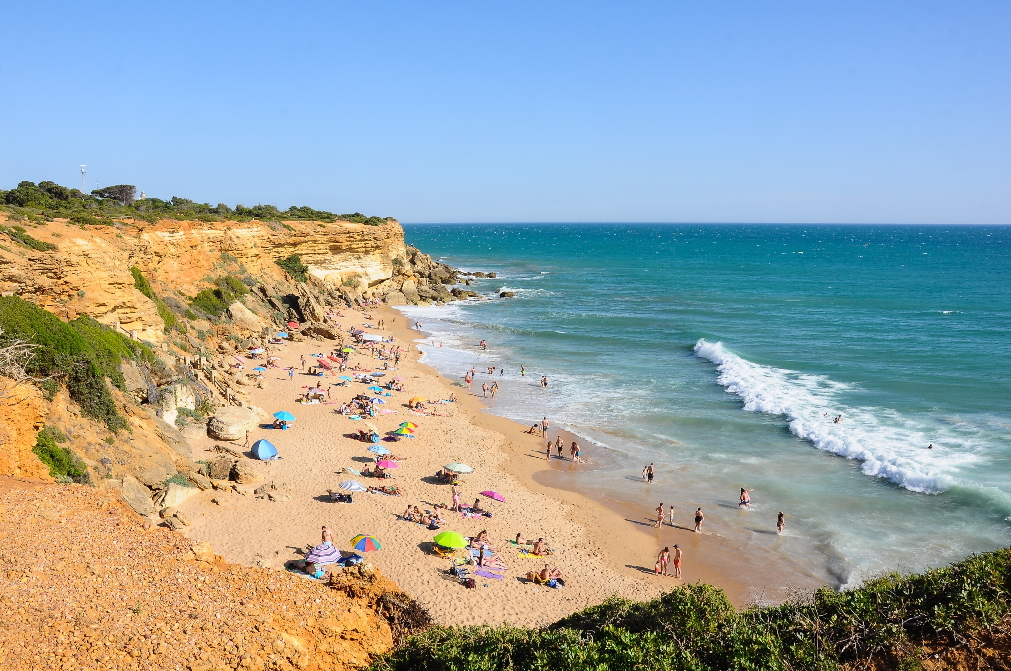 Conil de la Frontera, beautifull fishing town in Costa de la Luz Cadiz