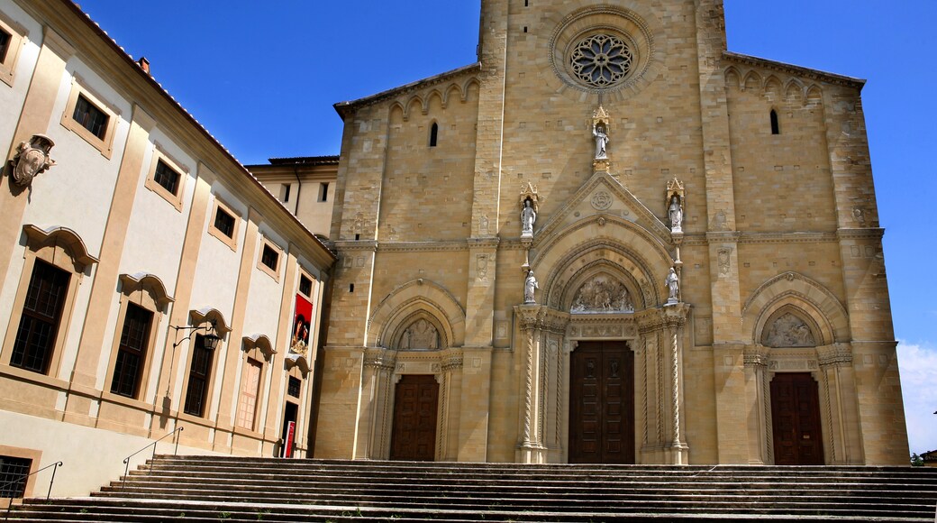 Santi Donato e Pietro Katedral, Arezzo, Toscana, Italien