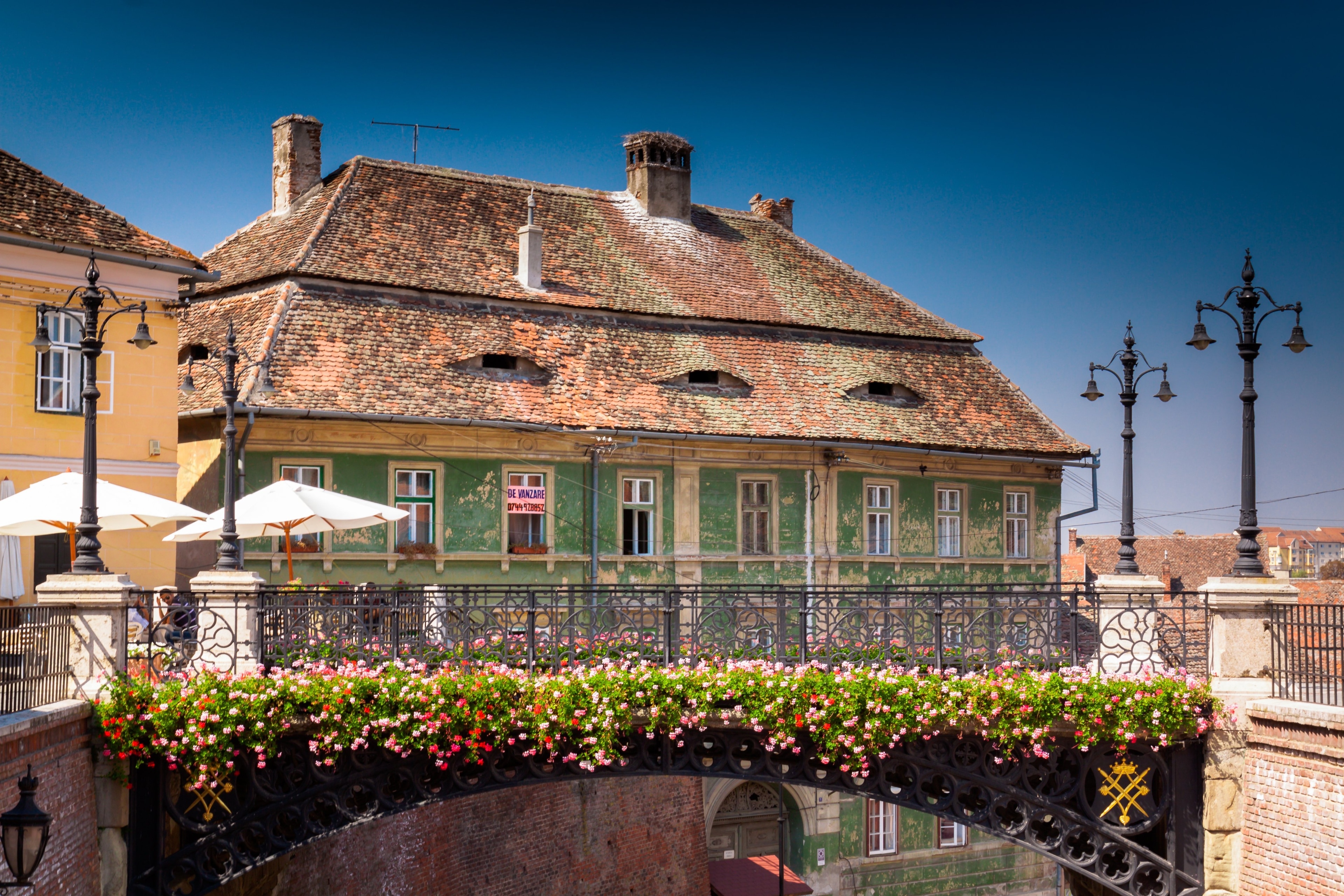 Potters Tower Sibiu (Hermannstadt) Stock Photo - Image of city