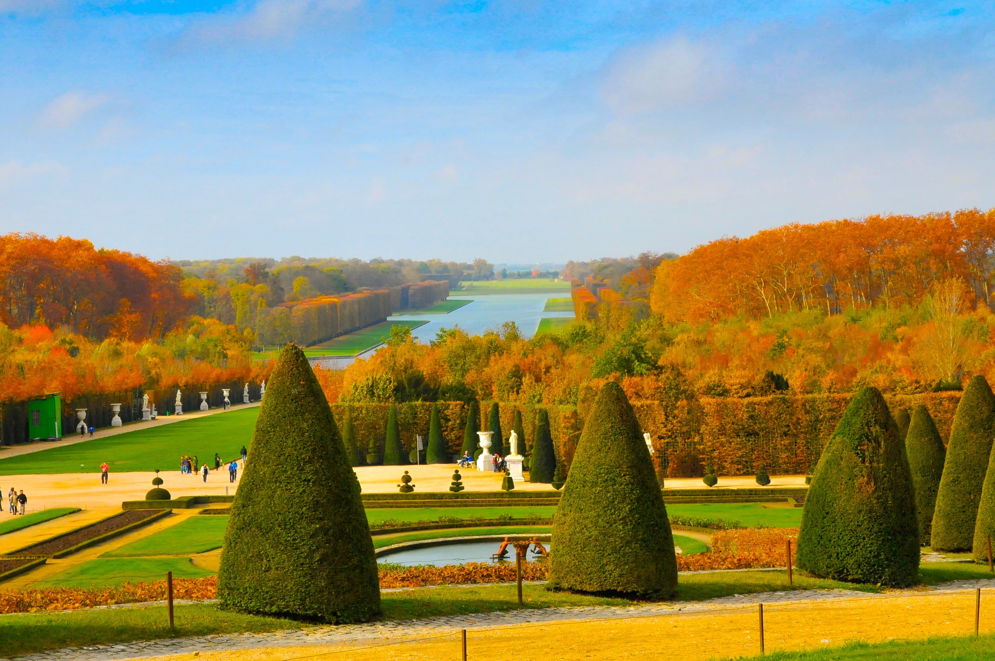 Versailles Map of the gardens & parc