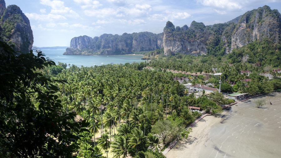 Den østlige Railay Strand
