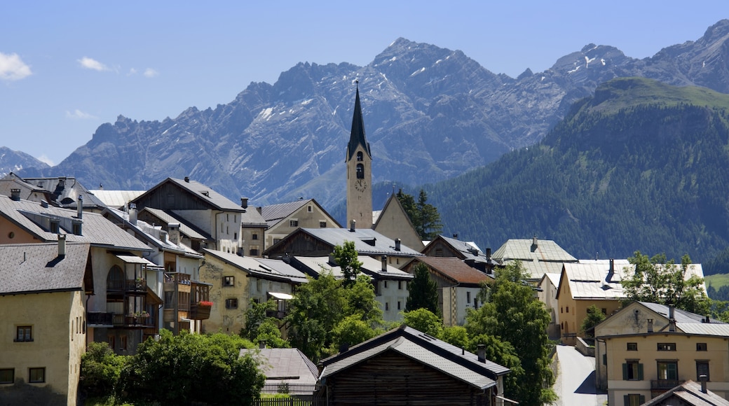 Guarda, Scuol, Graubünden, Zwitserland
