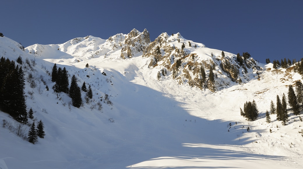 Skigebiet Silvretta Montafon, Vorarlberg, Österreich