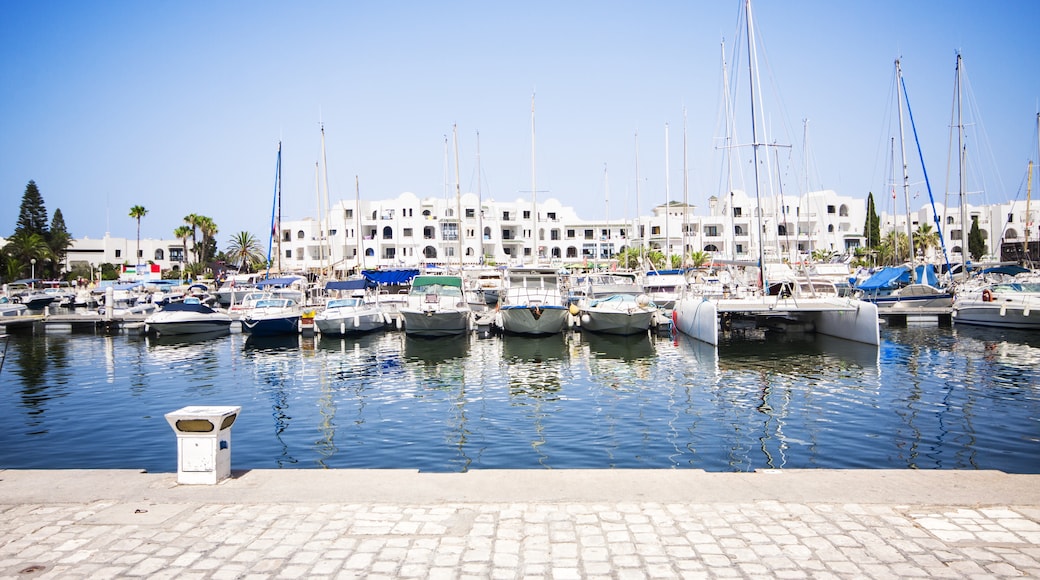 Port El Kantaoui havn, Port El Kantaoui, Sousse governorat, Tunisia