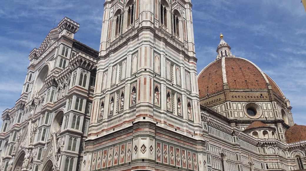 Katedral Saint Mary of the Flower, Florence, Tuscany, Italia