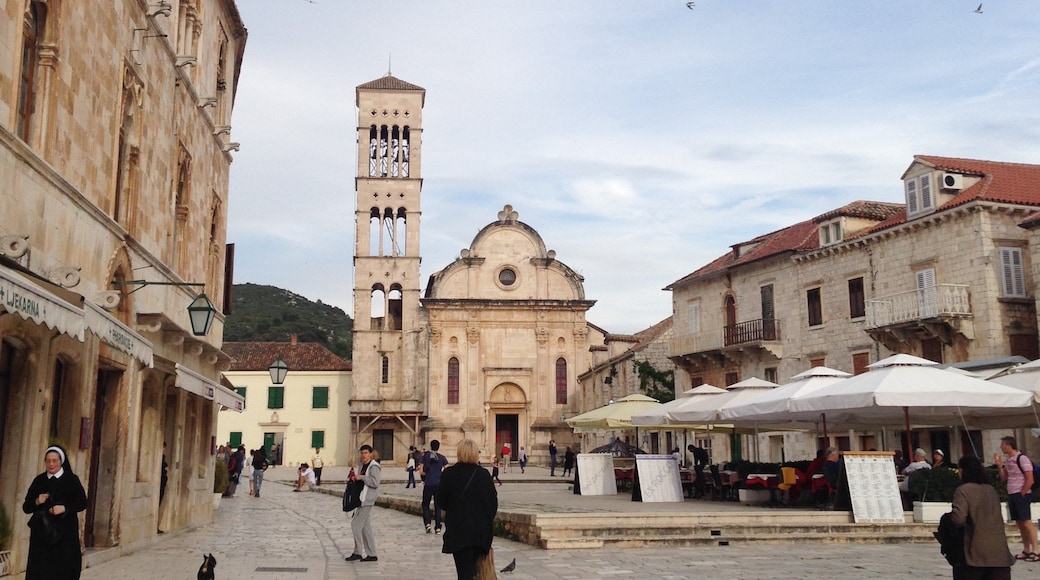 St. Stephens’ katedral, Hvar, Split-Dalmatia, Kroatia
