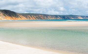 rainbow beach australia sand