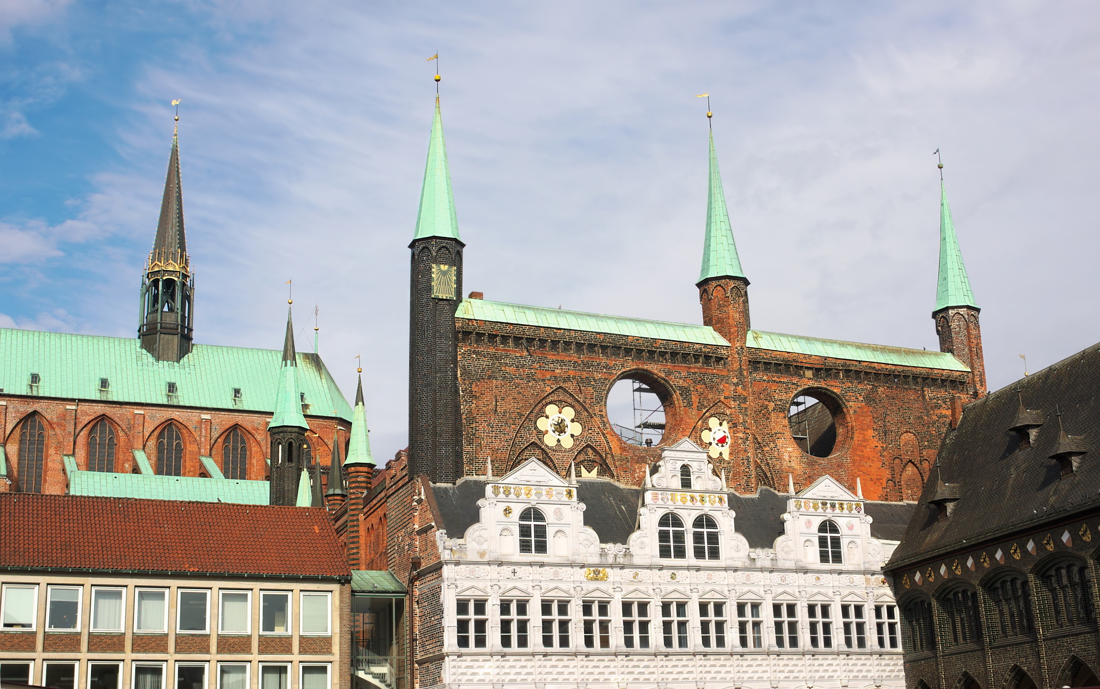 Lübecker Altstadt, Lübeck, Schleswig-Holstein, Deutschland