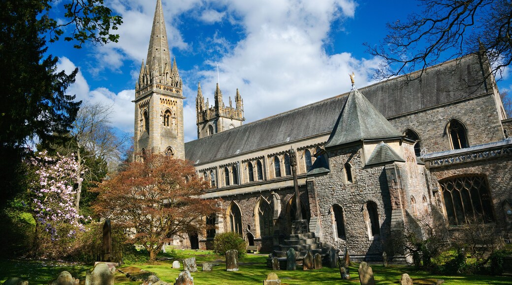Llandaff Cathedral, Cardiff, Wales, Großbritannien