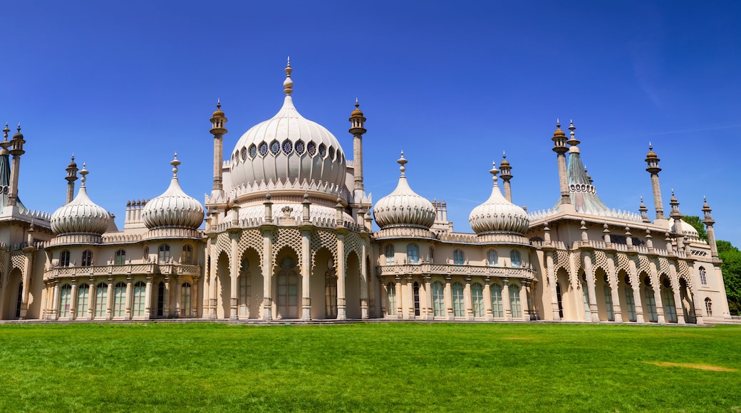 Brighton Royal Pavilion (konungshöll), Brighton, England, Bretland