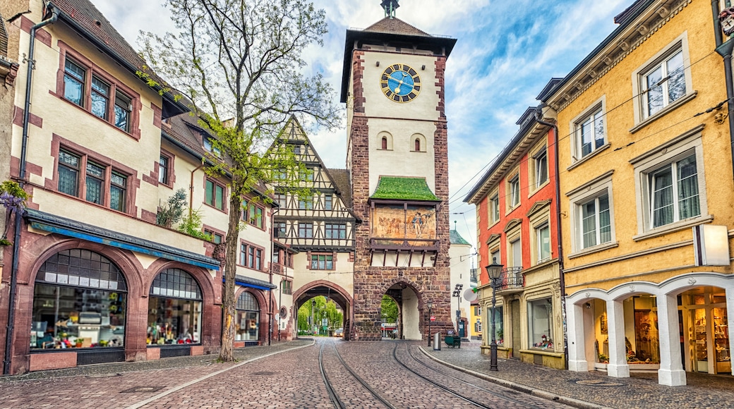 Porta Schwabentor, Freiburg im Breisgau, Baden-Wuerttemberg, Alemanha