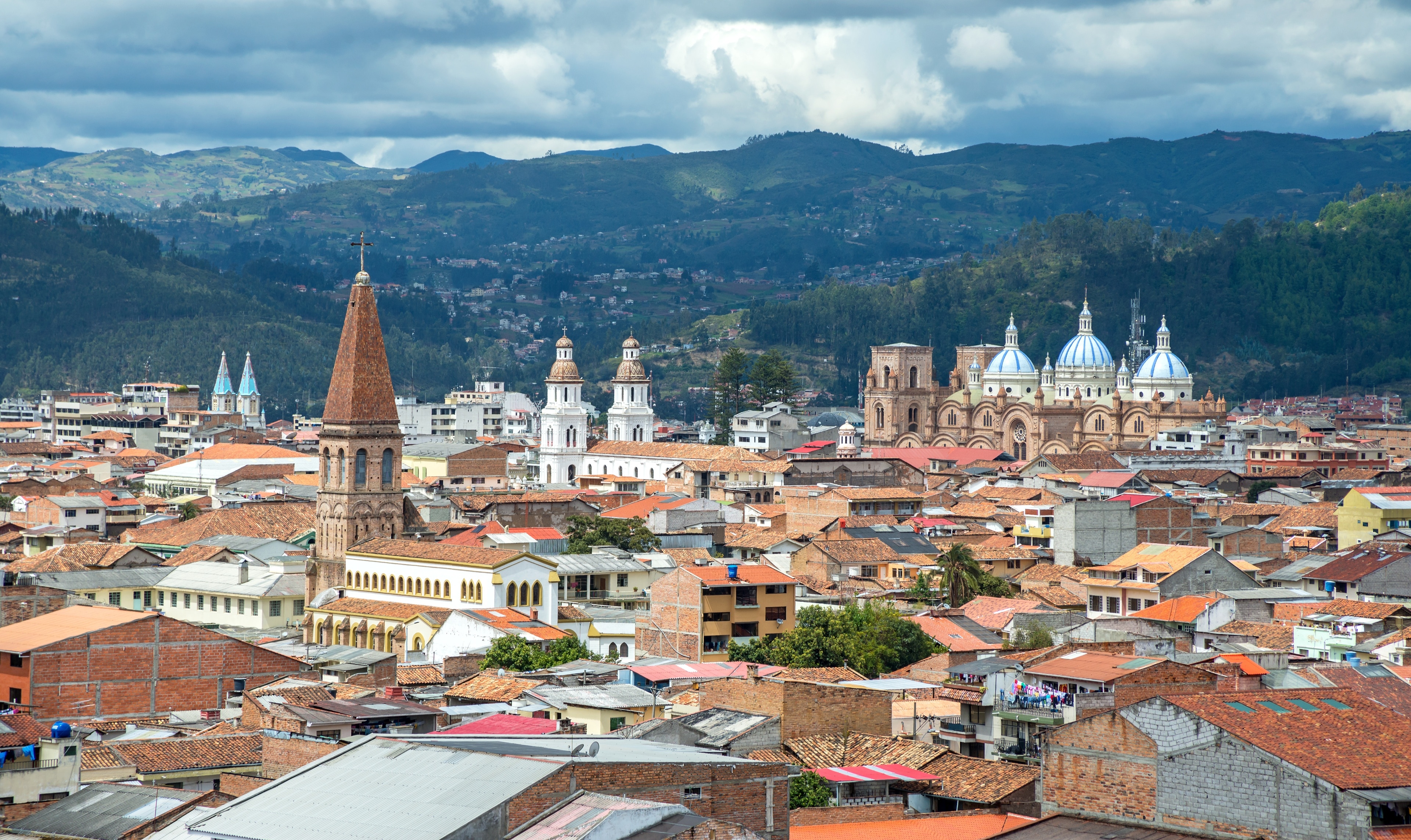Cuencan keskusta, Cuenca, Azuay, Ecuador