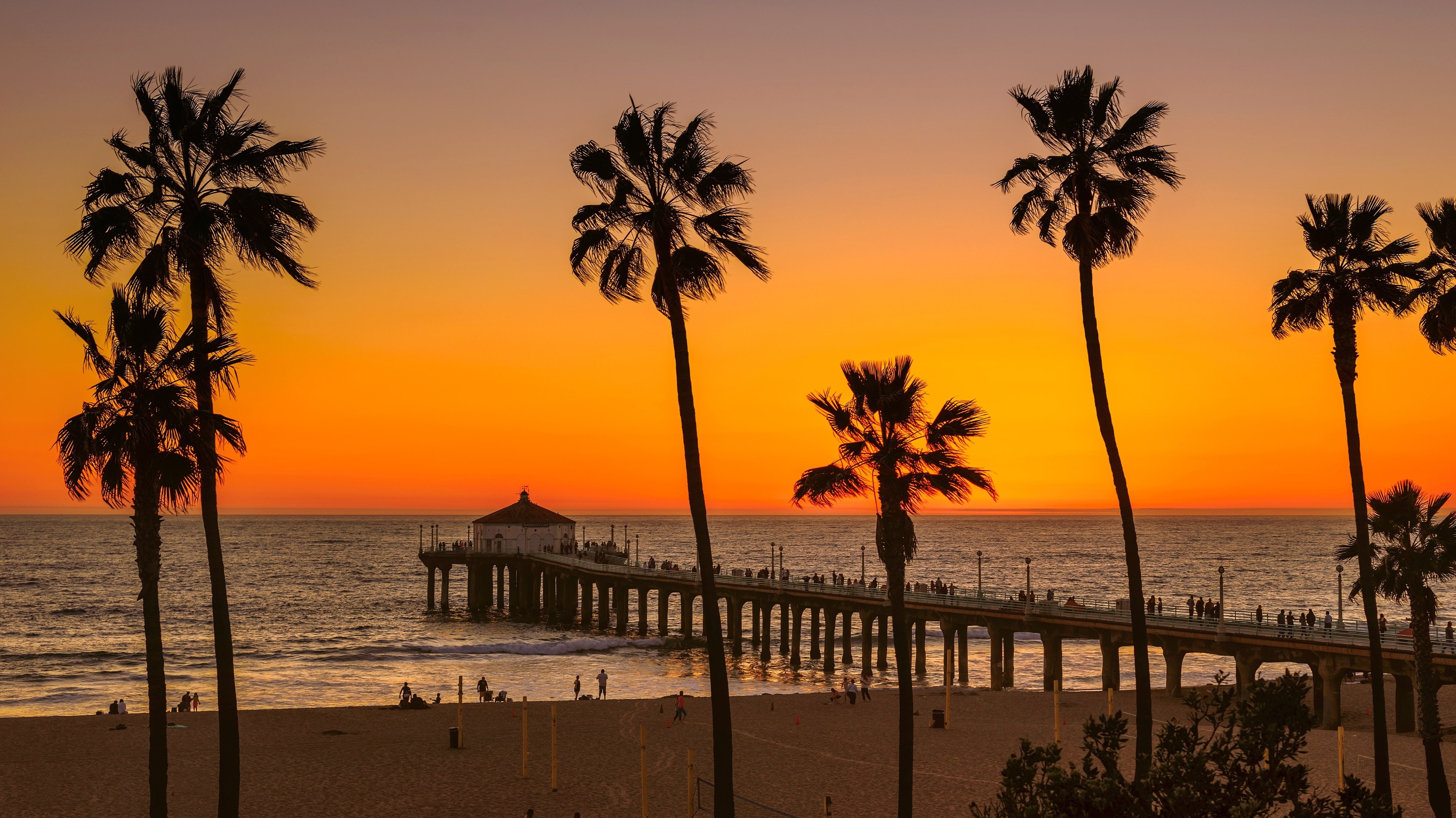 La gran vista en el atardecer de California, el estado que se encuentra más preparado para afrontar posibles movimientos telúricos. Foto: Mediaaim 