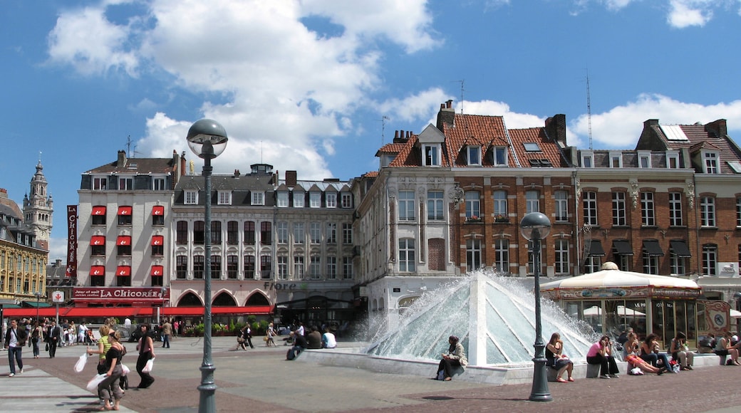 Place Rihour, Lille, Nord (departement), Frankrijk