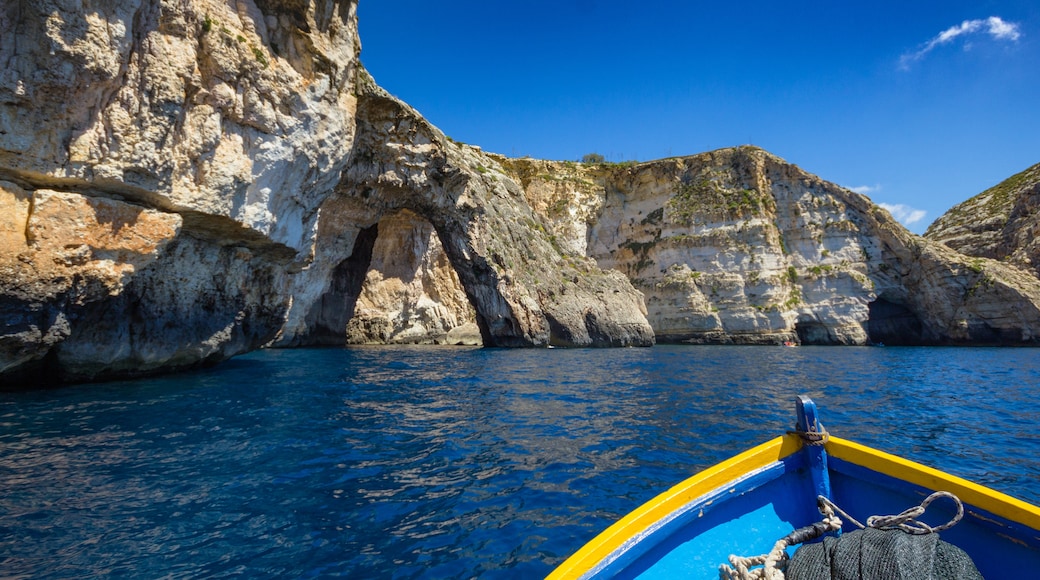 Grotte bleue, Qrendi, Southern Region, Malte