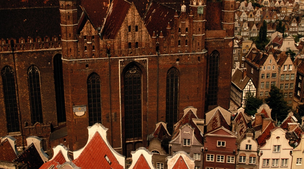 Gdansk gamla rådhus, Gdańsk, Pommerns vojvodskap, Polen