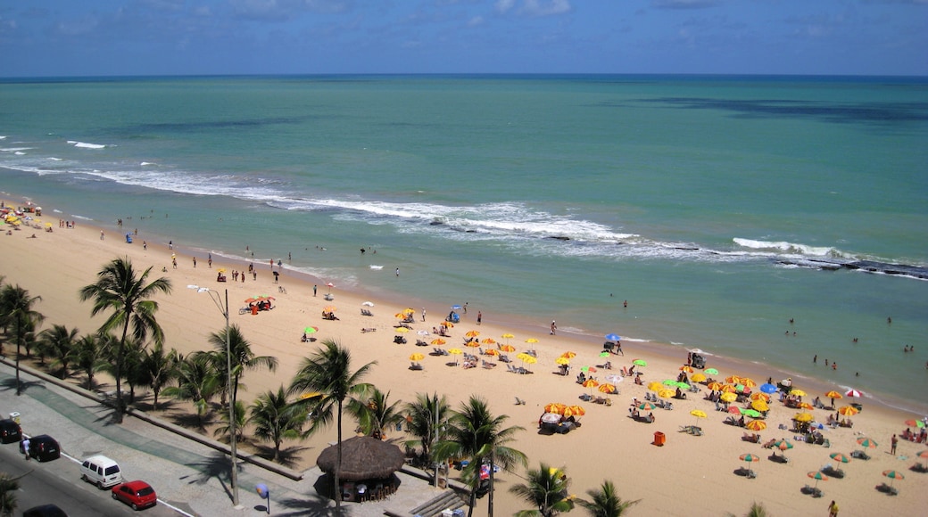 Strand von Boa Viagem, Bundesstaat Pernambuco, Brasilien