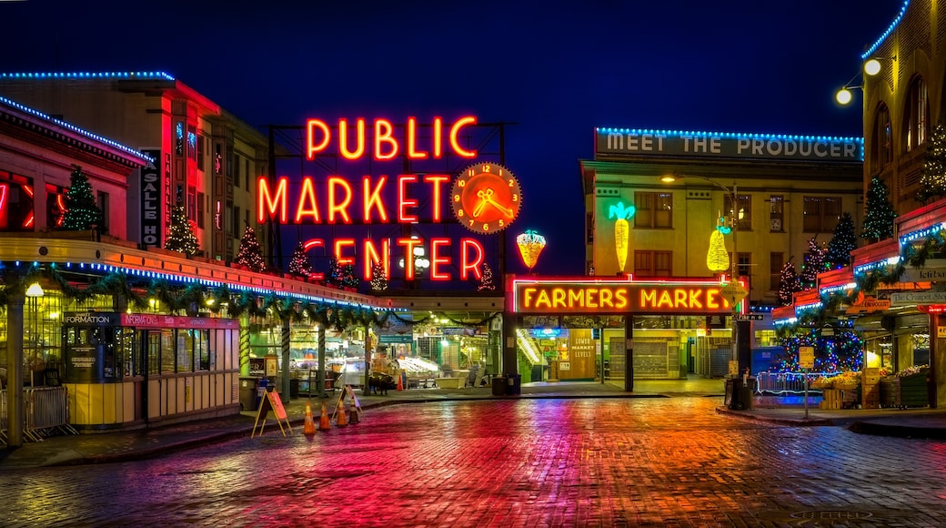 Pasar Pike Place, Seattle, Washington, Amerika Serikat