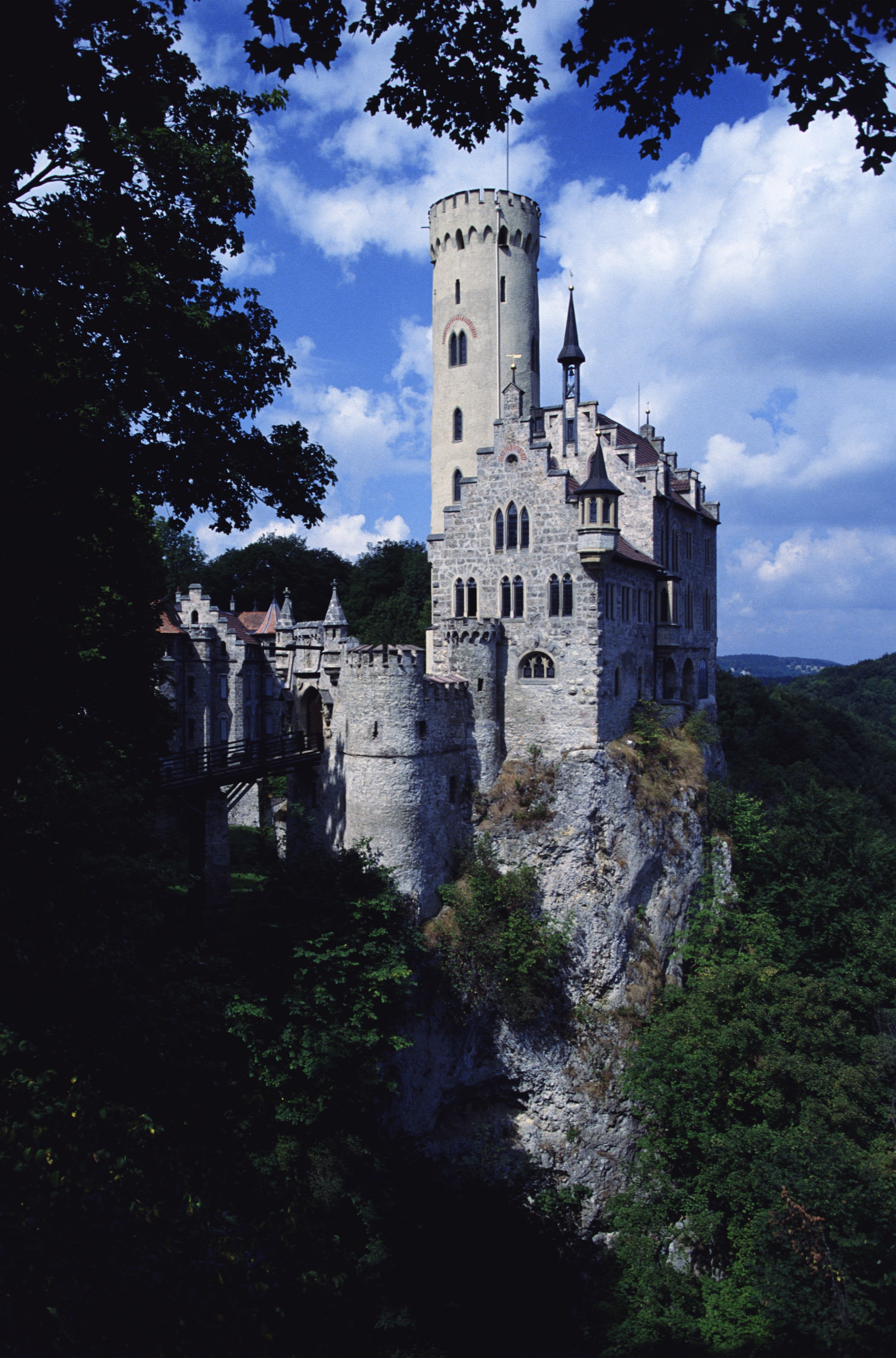 Castelo de Lichtenstein, Lichtenstein, Baden-Wuerttemberg, Alemanha